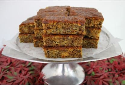 torta de banano saludable